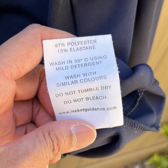 Lack of Guidance Roberto Track Jacket in Blue Men's Large Preppy Casual Sporty - Picture 8 of 12